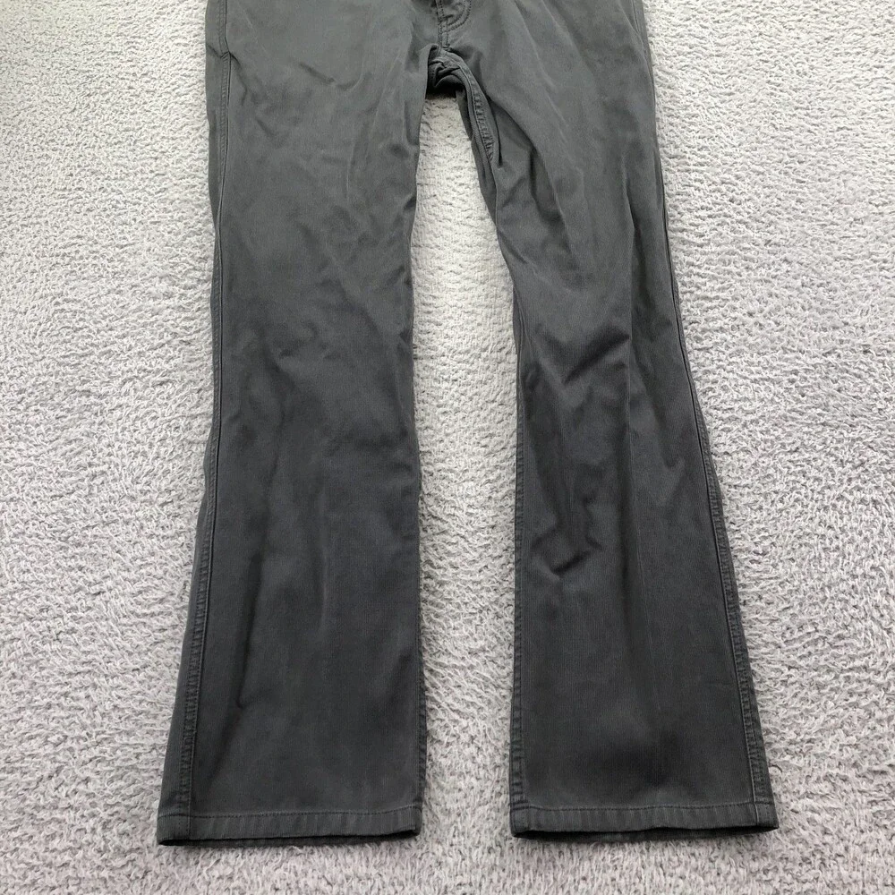 Bonobos Pants Mens 32x30 Gray Chino Straight Stretch Denim Casual 5-Pocket